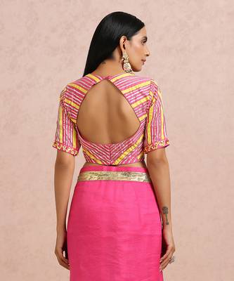 Fuschia Saree 7