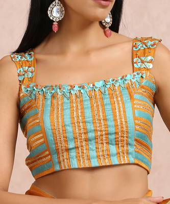 Rust Saree 5