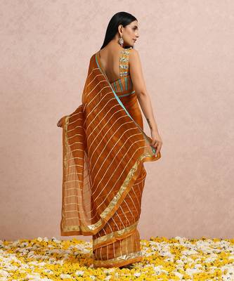 Rust Saree 7
