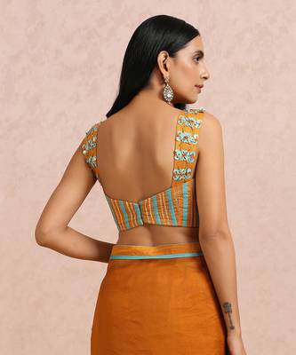 Rust Saree 8