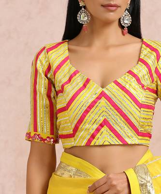Lime Saree 5