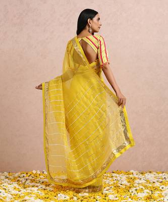 Lime Saree 8