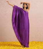 Plum One Shoulder Tunic