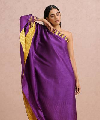 Plum One Shoulder Tunic 4