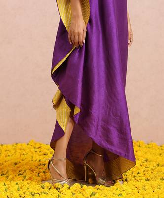 Plum One Shoulder Tunic 6