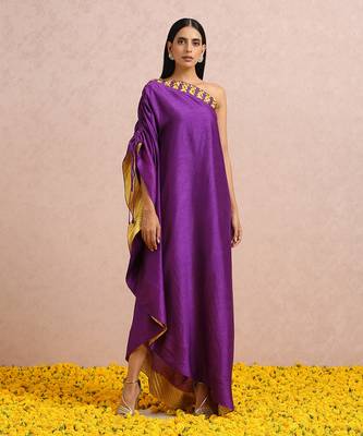 Plum One Shoulder Tunic 9