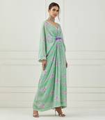 Mint Green Kaftan Dress