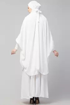 Nazneen Two pcs Khimer & Skirt Ready to wear Instant Hijab cum Naqab Set