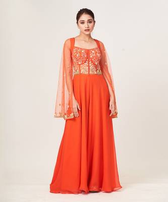 Orange Carina Jumpsuit 1