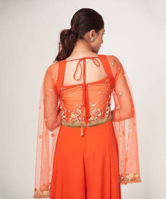 Orange Carina Jumpsuit 4