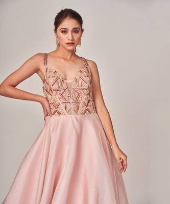 Blush Pink Isla Gown 2