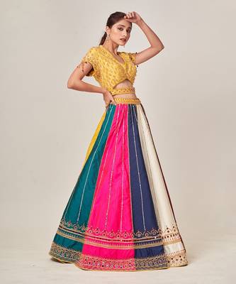 Multicolor Parisa Lehenga Set 1