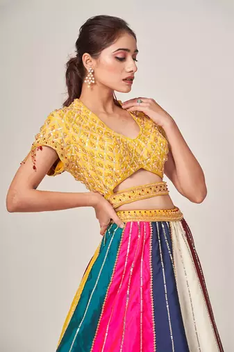 Multicolor Parisa Lehenga Set