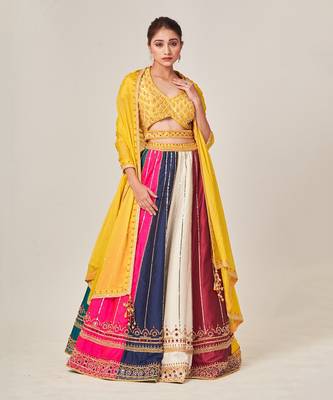 Multicolor Parisa Lehenga Set 3