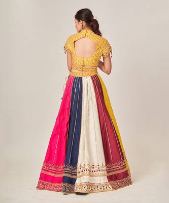 Multicolor Parisa Lehenga Set 4