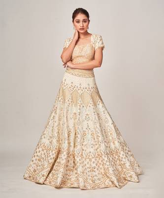 Offwhite Miranda Lehenga Set 1