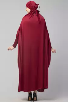 Nazneen Smoking Sleeve Tie at Back Ready To Wear Instant Full Size Jeresy JiIbab
