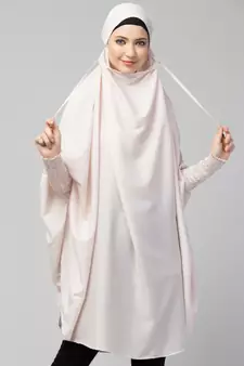 Nazneen Ready to Wear tie at back smoking at wrist with Naqab instant Khimer