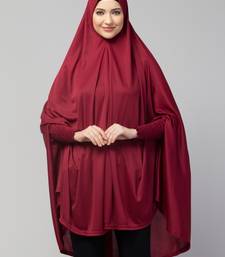 Nazneen stretchable smoking at wrist knee length Jilbab cum prayer khimar  Hijab