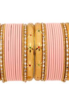 Orange bangles-and-bracelets