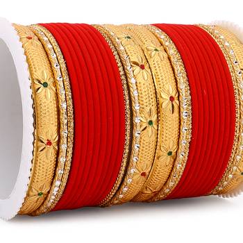Red bangles-and-bracelets 2
