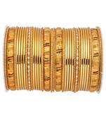 Gold bangles-and-bracelets