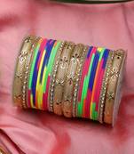 Multicolor bangles-and-bracelets