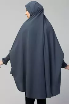 Nazneen stretchable smoking at wrist knee length Jilbab cum prayer khimar  Hijab
