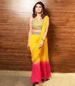 Yellow Saree