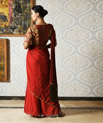 Red Saree 2