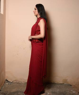 Red Saree 2