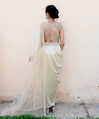 White Saree 2
