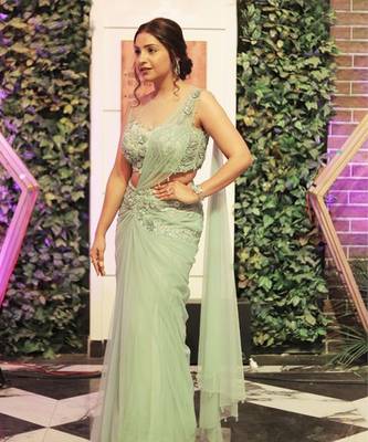 Green Saree 1