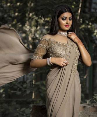 Grey Saree 1