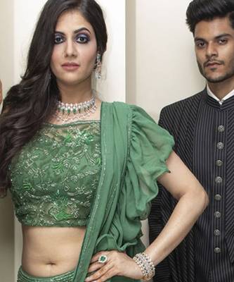 Green Saree 1