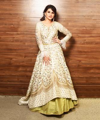 White Anarkali Set 1
