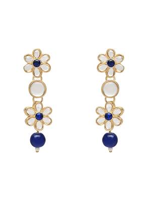Gold Plated Traditional Kundan Choker Necklace & Earring Ethnic Jewellery Set Gift for Women & Girls 4
