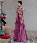 Organza Skirt And Bustier Set