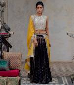  Coffee Brown Lehenga Set