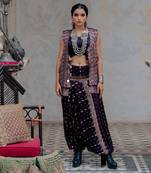 Dhoti And Long Jacket Set