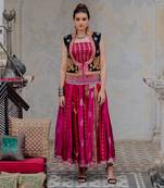 Sabya Skirt And Jacket Set