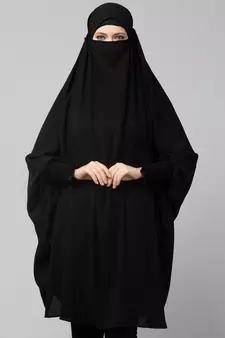 Nazneen Ready to Wear tie at back smoking at wrist with Naqab instant Khimer