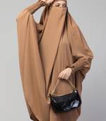 Nazneen Ready to Wear tie at back smoking at wrist with Naqab instant Khimer