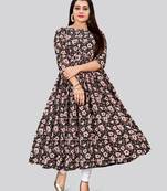 Elegant and Smart Black Colour Kurti For Fancy Looks