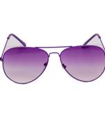 HUMAN PURPLE Aviator Sunglasses