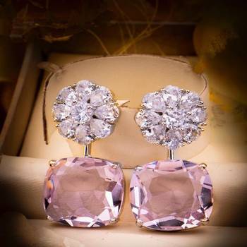 Pink danglers-drops 1