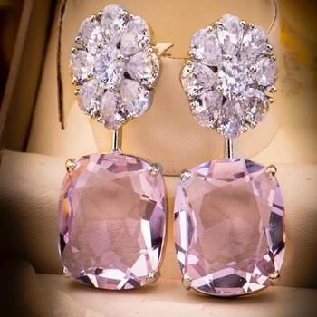 Pink danglers-drops 2