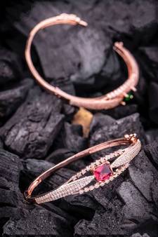 White bracelets