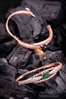 White bracelets