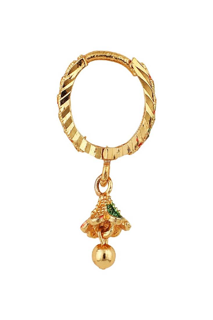 Traditional Gold Plated Multicolor Jhumki Earring for Women and Girls